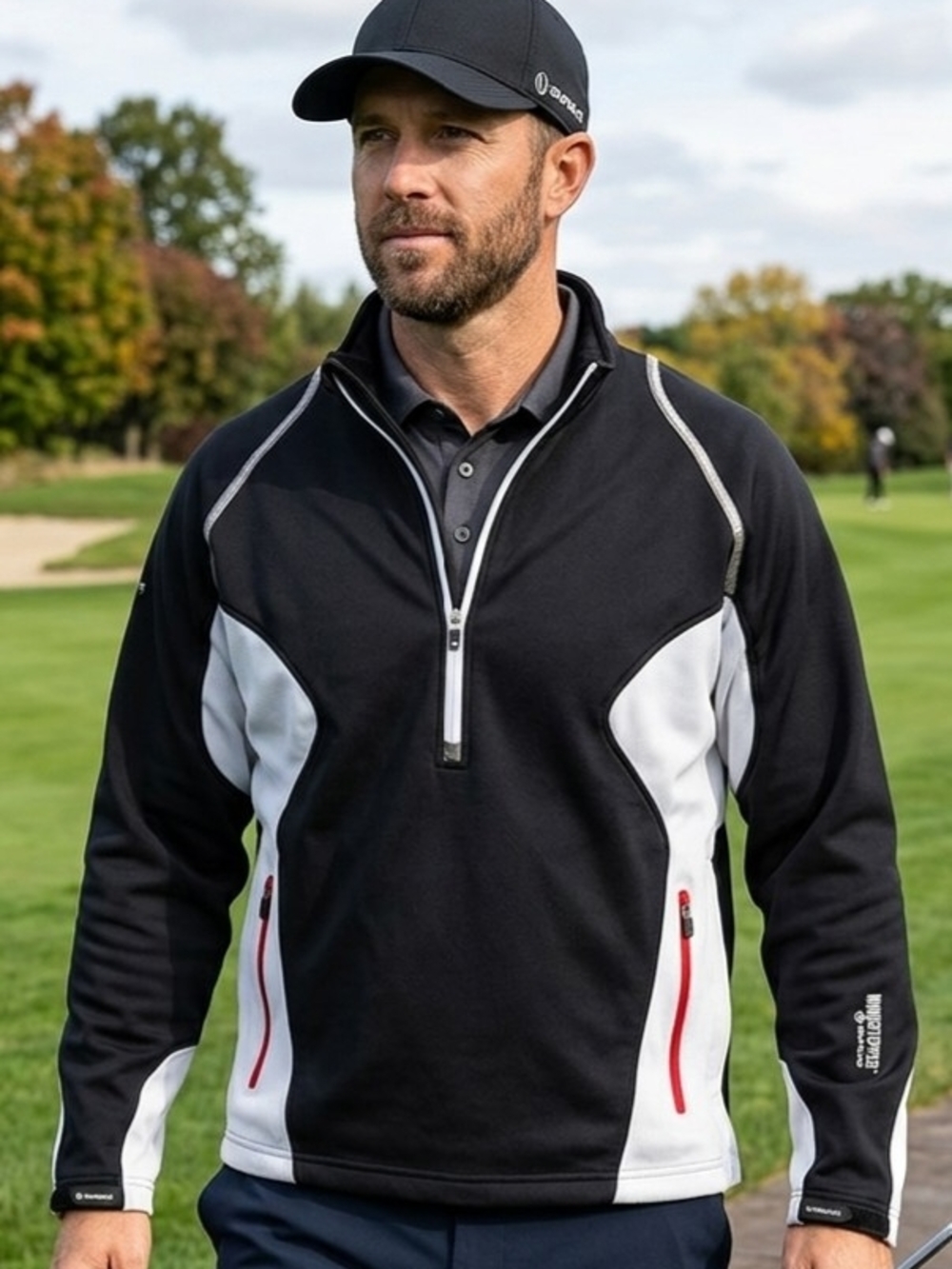 Sunice Hurricane Windstopper 1/4 Zip Pullover Jacket - Size L